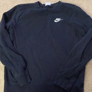 Nike Women’s Small Crewneck Sweatshirt in Black